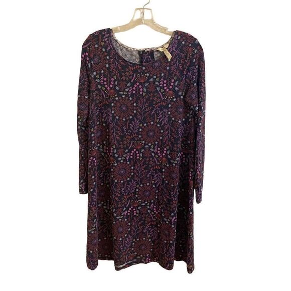 Matilda Jane Resolution Swing Dress Navy Floral Small - Picture 1 of 3